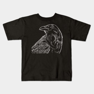 CrowWht Kids T-Shirt